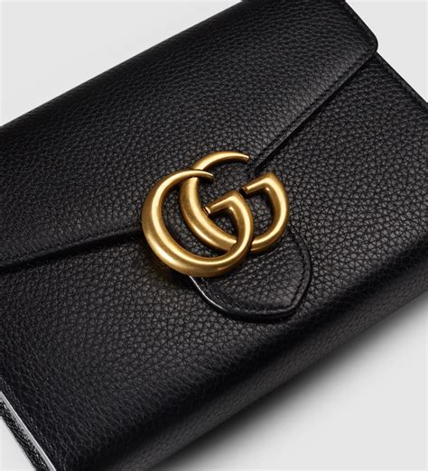 Gucci gg marmont leather wallet